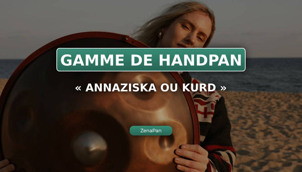 Annaziska- eller Kurd-skalan på handpan